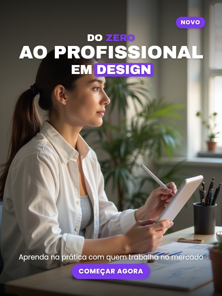 Criativo gerado com IA na CriarAds