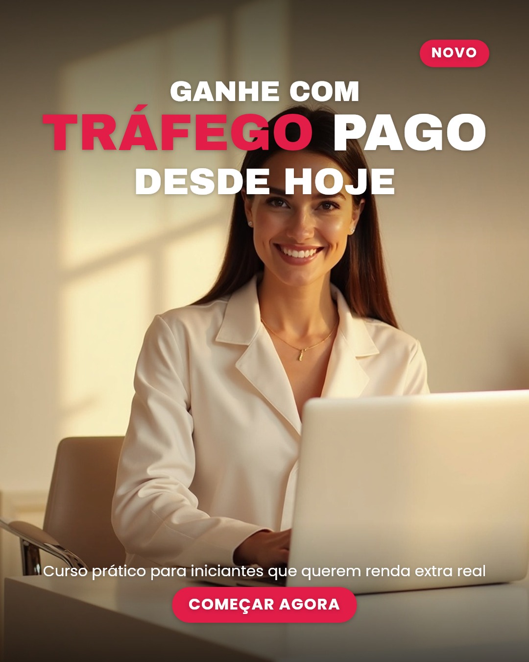 Criativo do nicho gerado com IA