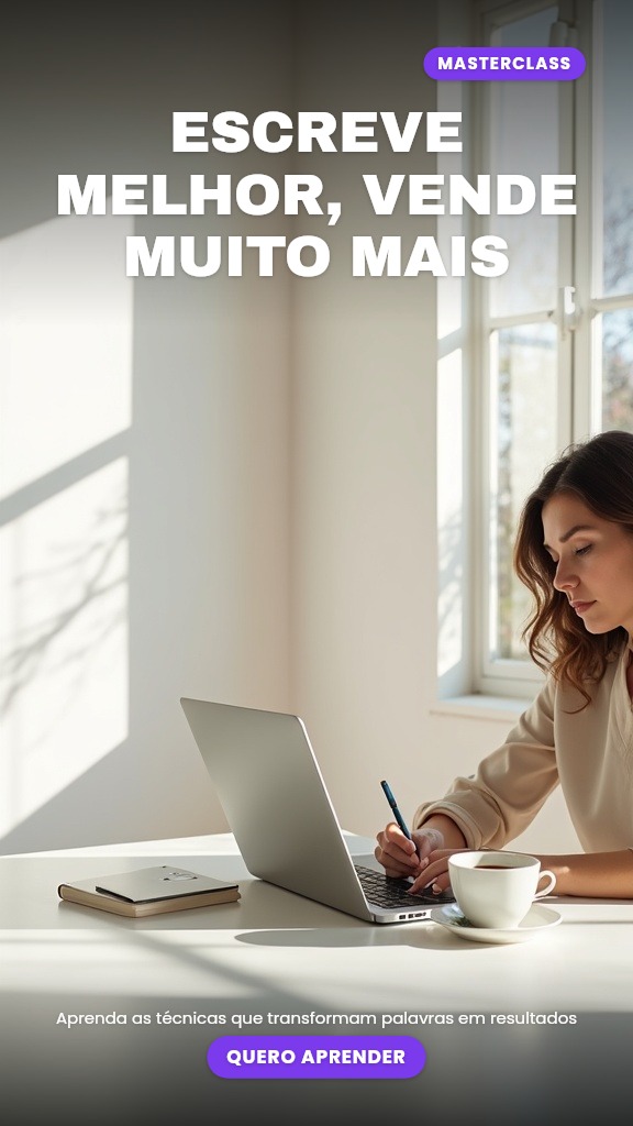 Criativo gerado com IA na CriarAds