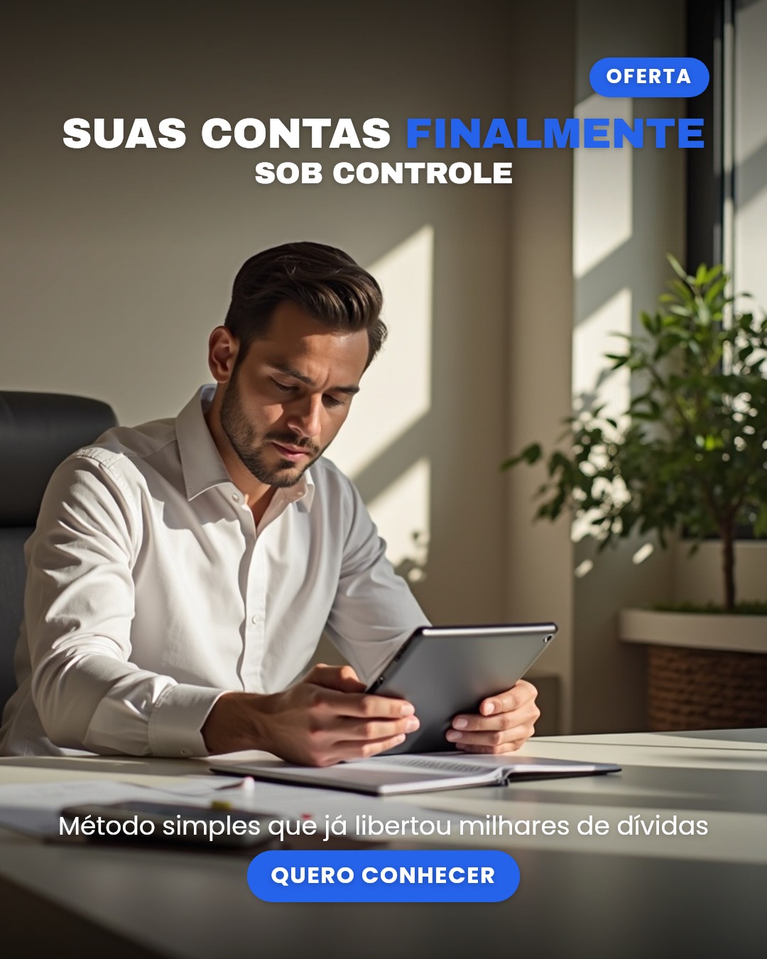 Criativo gerado com IA na CriarAds