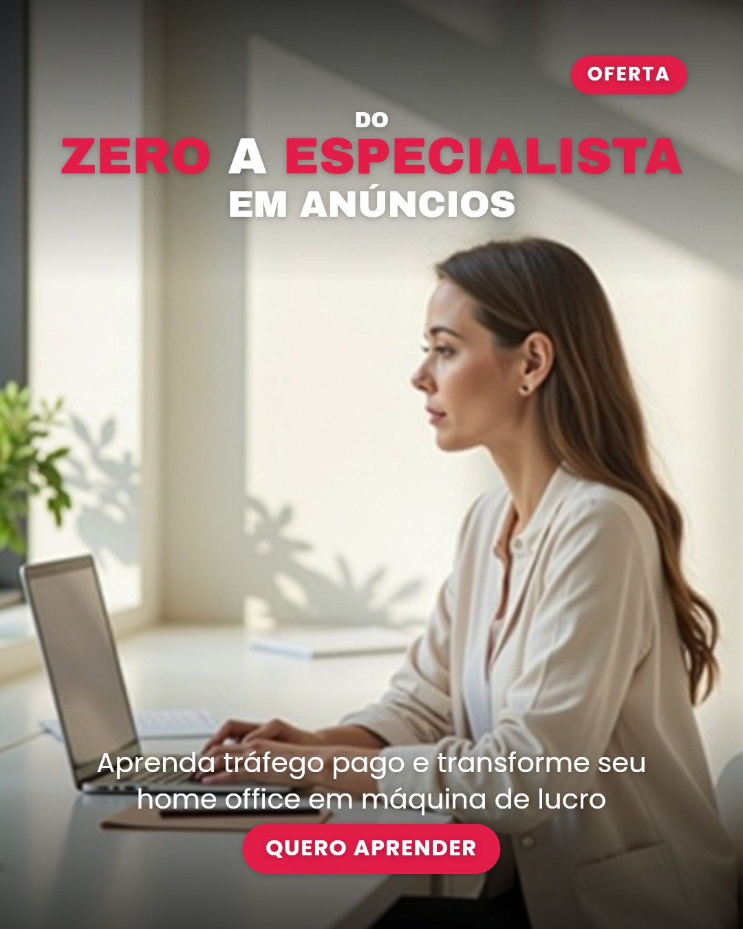 Criativo do nicho gerado com IA