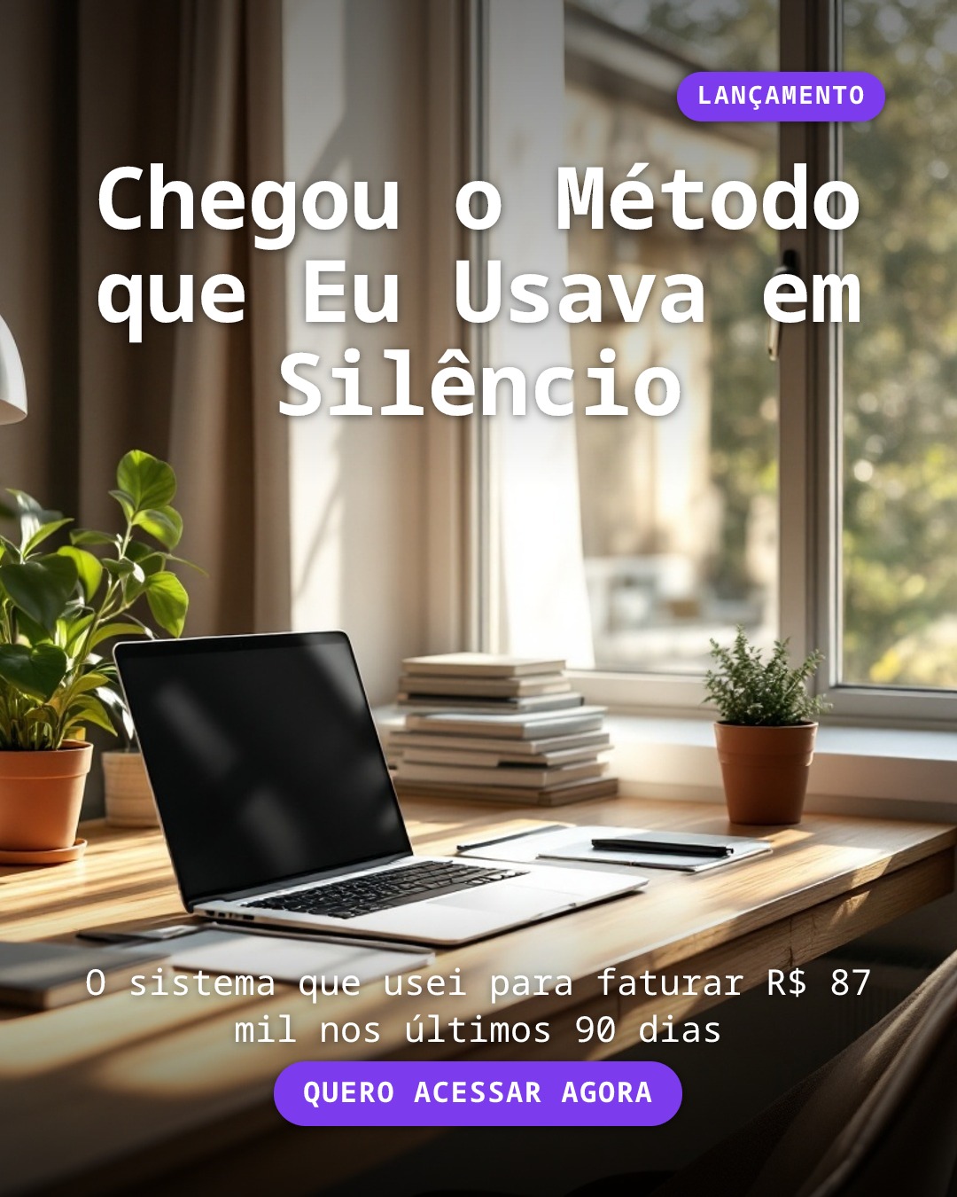 Criativo do nicho gerado com IA
