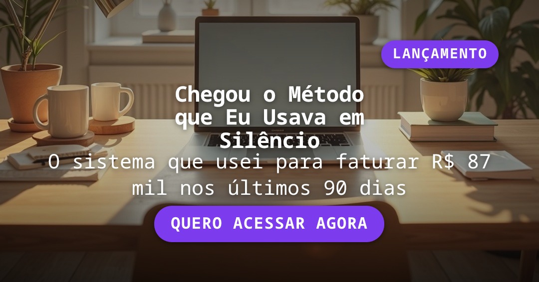 Criativo do nicho gerado com IA